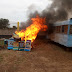 Over 30 betting machines set ablaze as war against gambling intensifies in Thika.