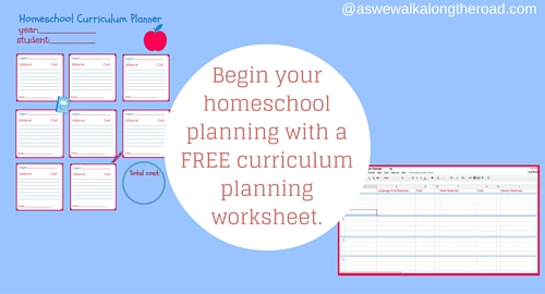 Printables Homeschool Curriculum Free Worksheets plan this school years homeschool curriculum with free planning worksheet