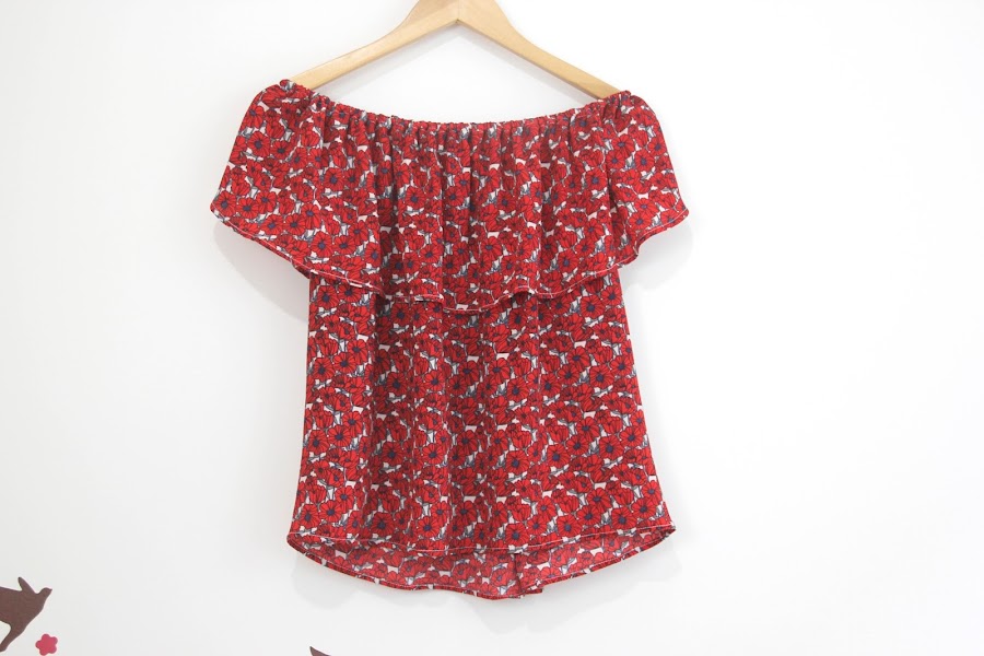 Diy patrones blusa mujer sin hombros