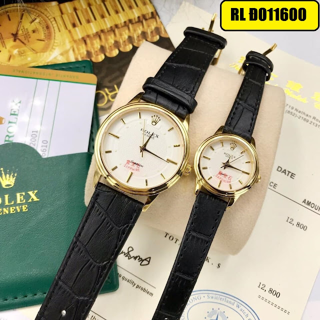 Đồng hồ dây da Rolex Đ011600