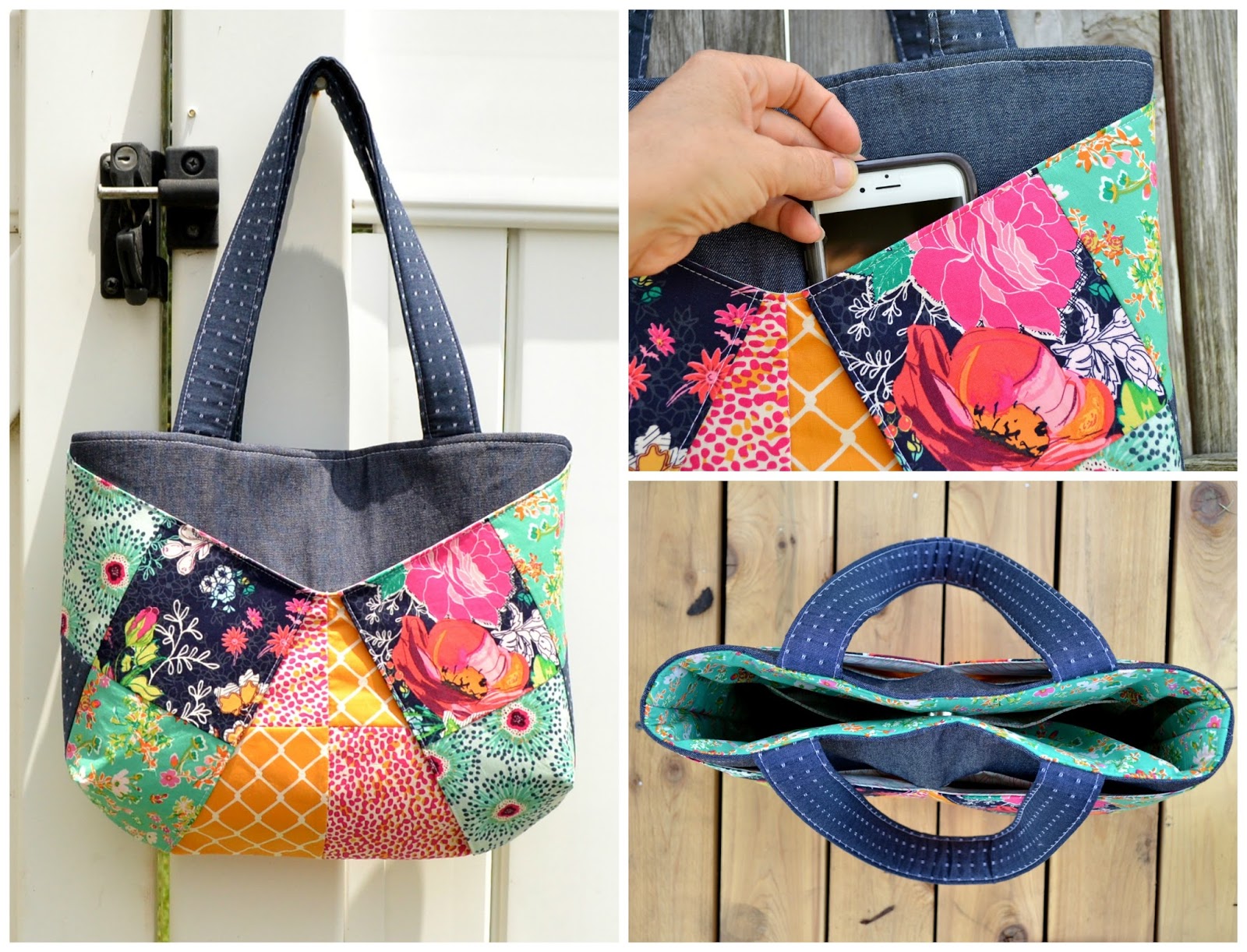 Blue Susan makes: Colorful Patchwork Bags and Baskets- Craftsy Class Review