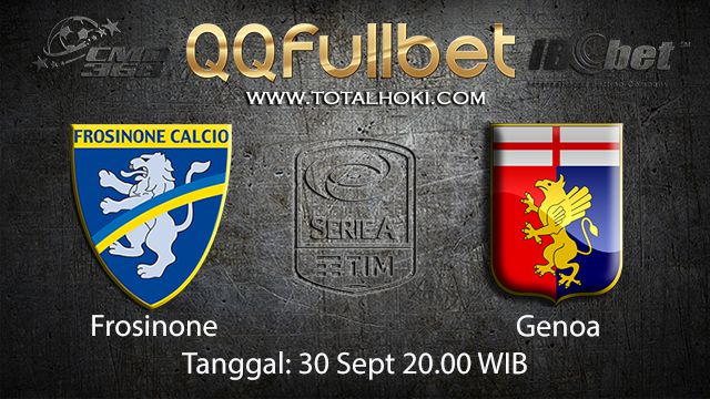 Prediksi Bola Jitu Frosinone vs Genoa 30 September 2018 ( Italian Serie A )