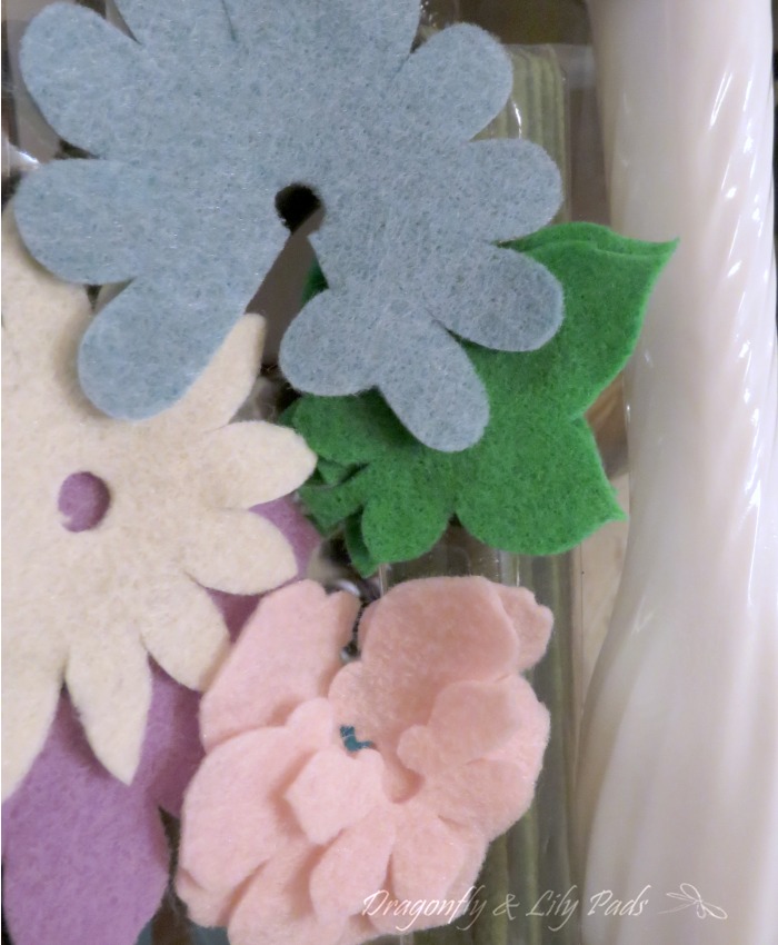Felt Cut Flowers from Cricut for Felt Flower Power project made in 15 minutes or less.