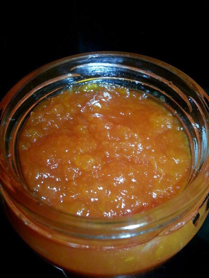 Homemade Orange Papaya Jam. by Ng Mee Teng Baking's Corner