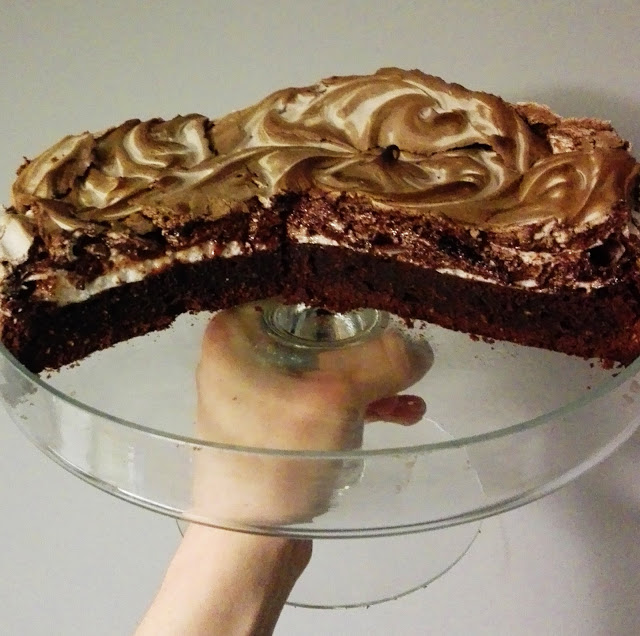 Chocolate Meringue cake