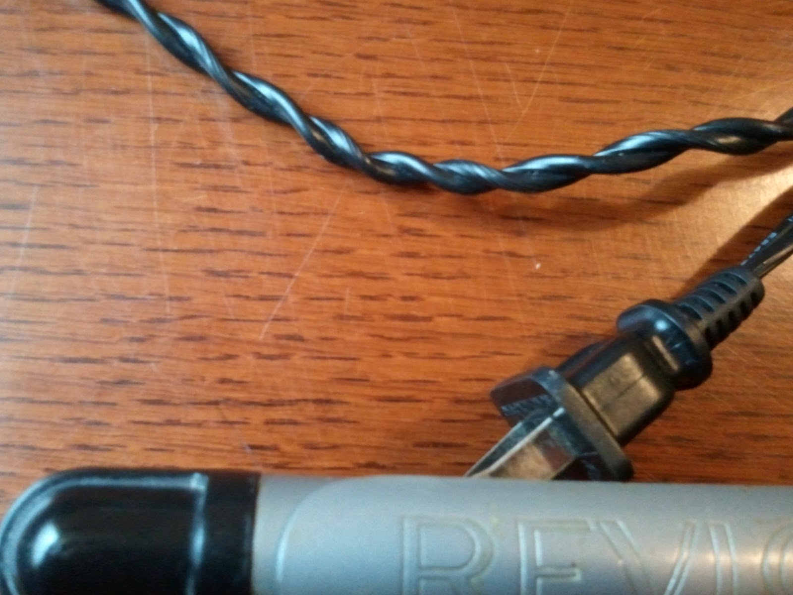 Frazzledrazzlern Twisted Curling Iron Cord Troubles