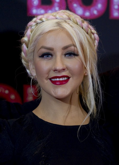 Great Collection Of Christina Aguilera Hairstyles And Great Collection Of Christina Aguilera Hairstyles And Designs Reference Image
