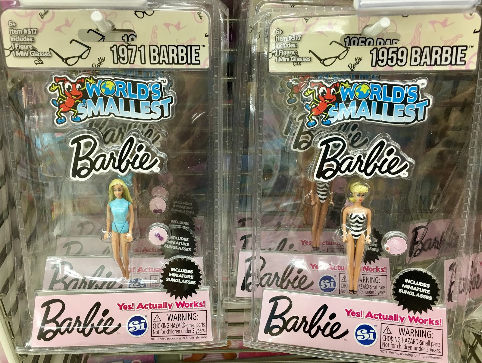 World's Smallest Barbie Dolls