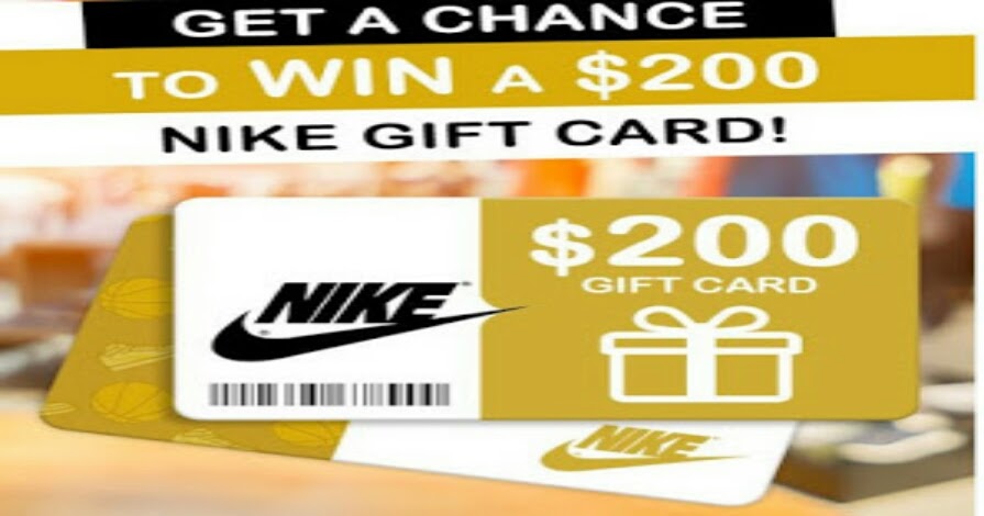 get a $200 nike gift card