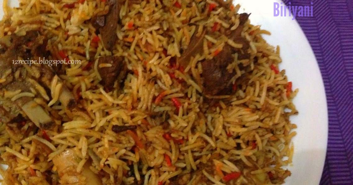 Karachi Mutton Biriyani Recipe Book