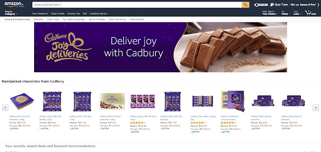 MONDELEZ INDIA & AMAZON.IN LAUNCH INDIA’S FIRST VIRTUAL CHOCOLATE & SWEET STORE MONDELEZ INDIA & AMAZON.IN LAUNCH INDIA’S FIRST VIRTUAL CHOCOLATE & SWEET STORE