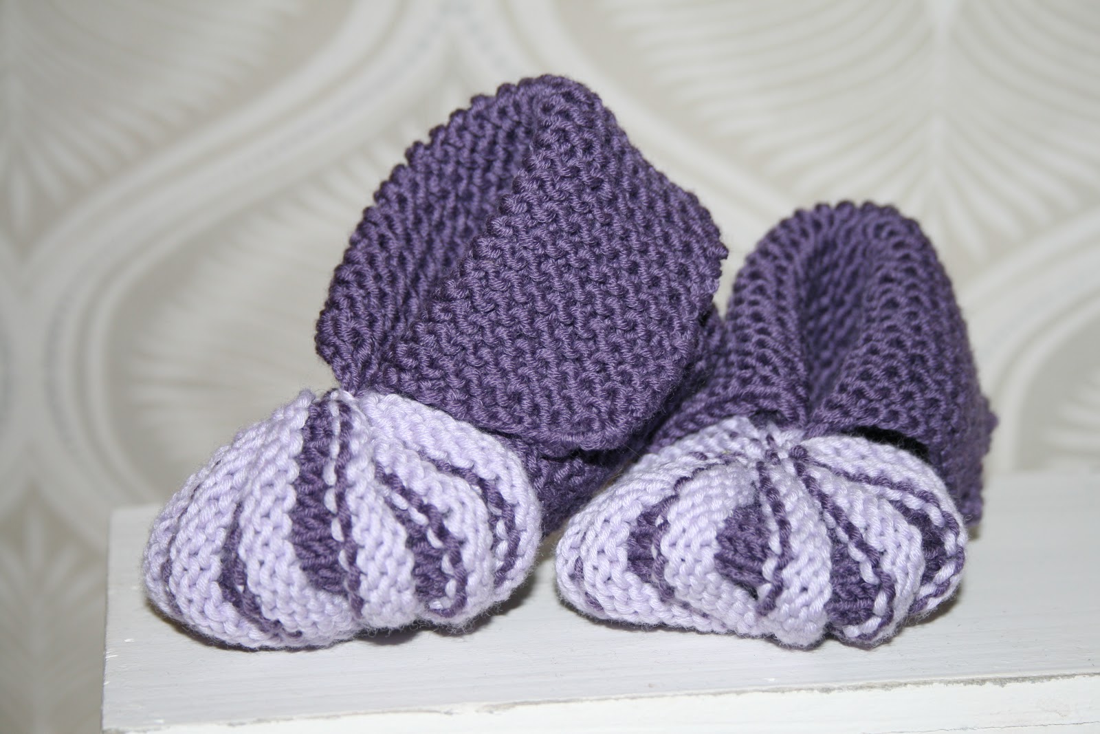 Crocheted Babytøfler