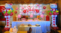 Balon ulang tahun hello kitty Balon ulang tahun hello kitty