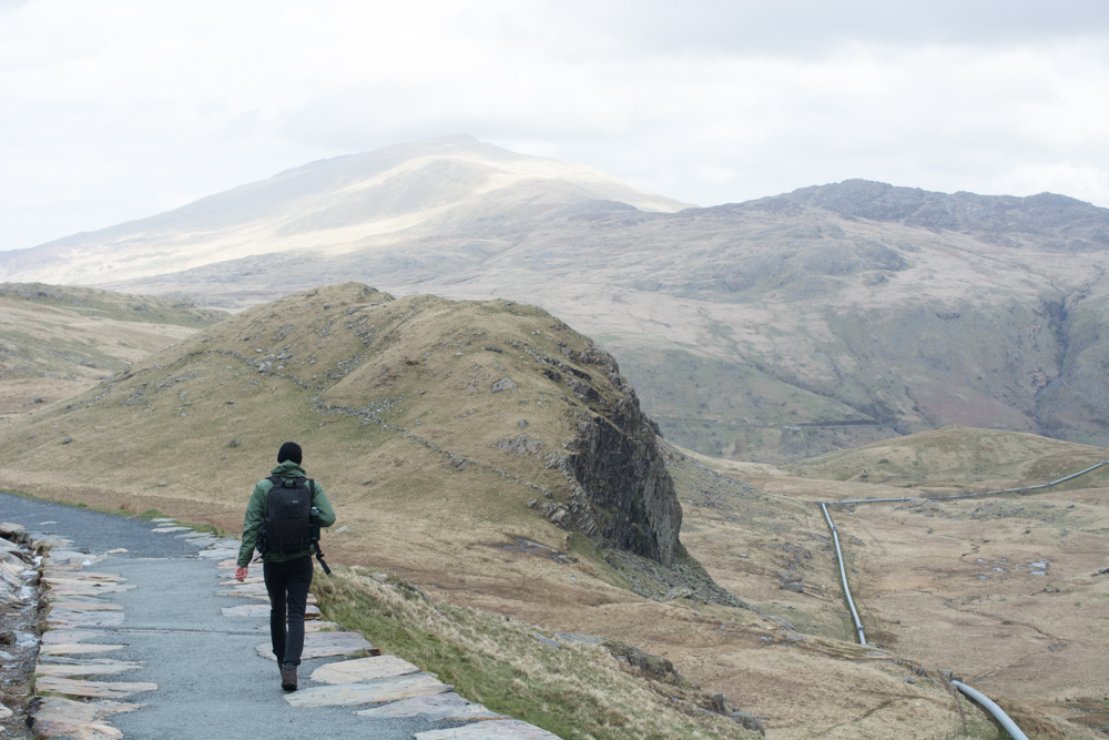 North Wales Snowdonia Photo Diary Snowdon PYG track Miners path
