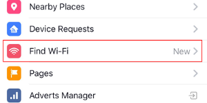 Wifi இருக்கும் இடத்தைக் காட்டிக்கொடுக்கும் பேஸ்புக் Wifi இருக்கும் இடத்தைக் காட்டிக்கொடுக்கும் பேஸ்புக்