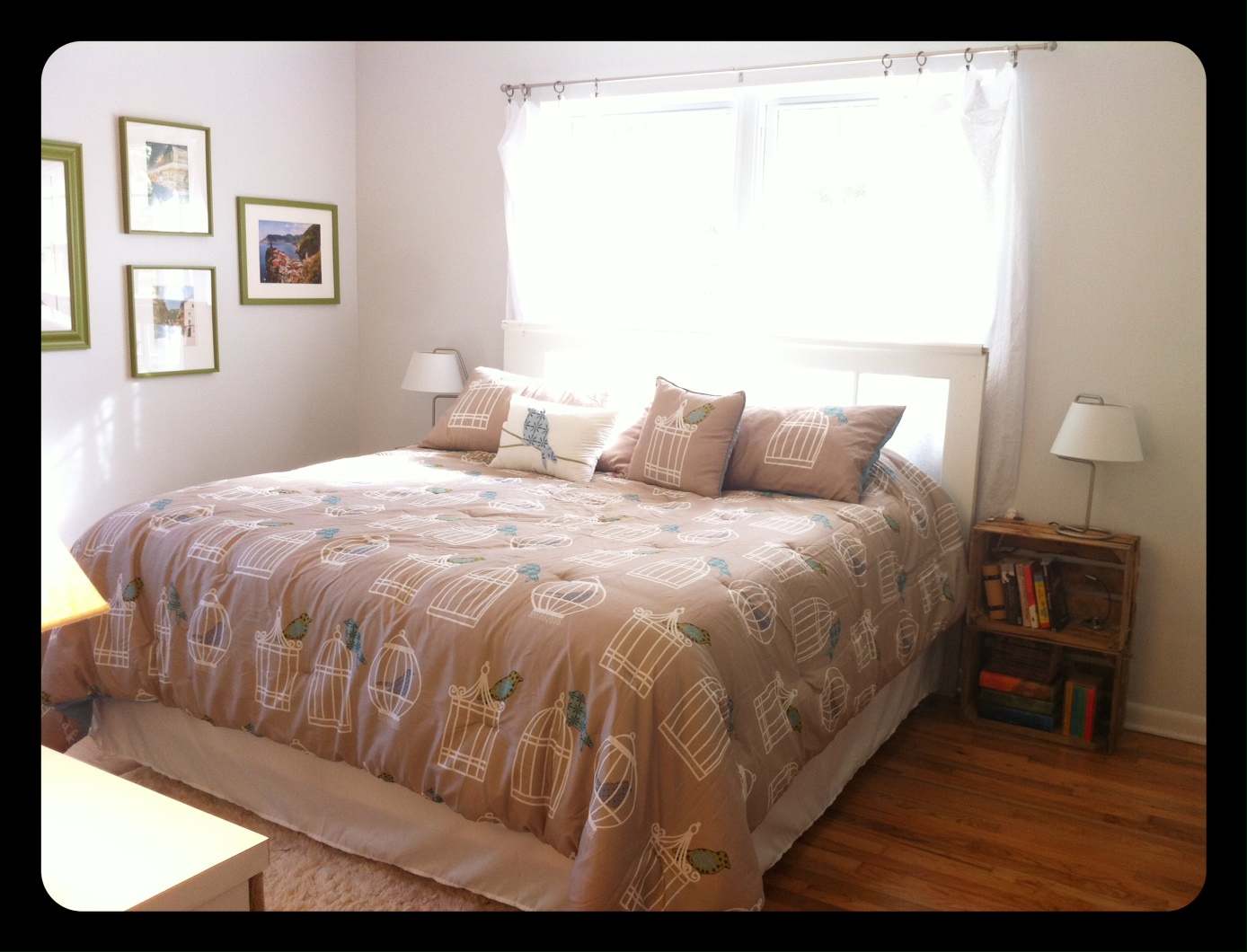 Purpose ReDesign Studio DIY French Door Headboard