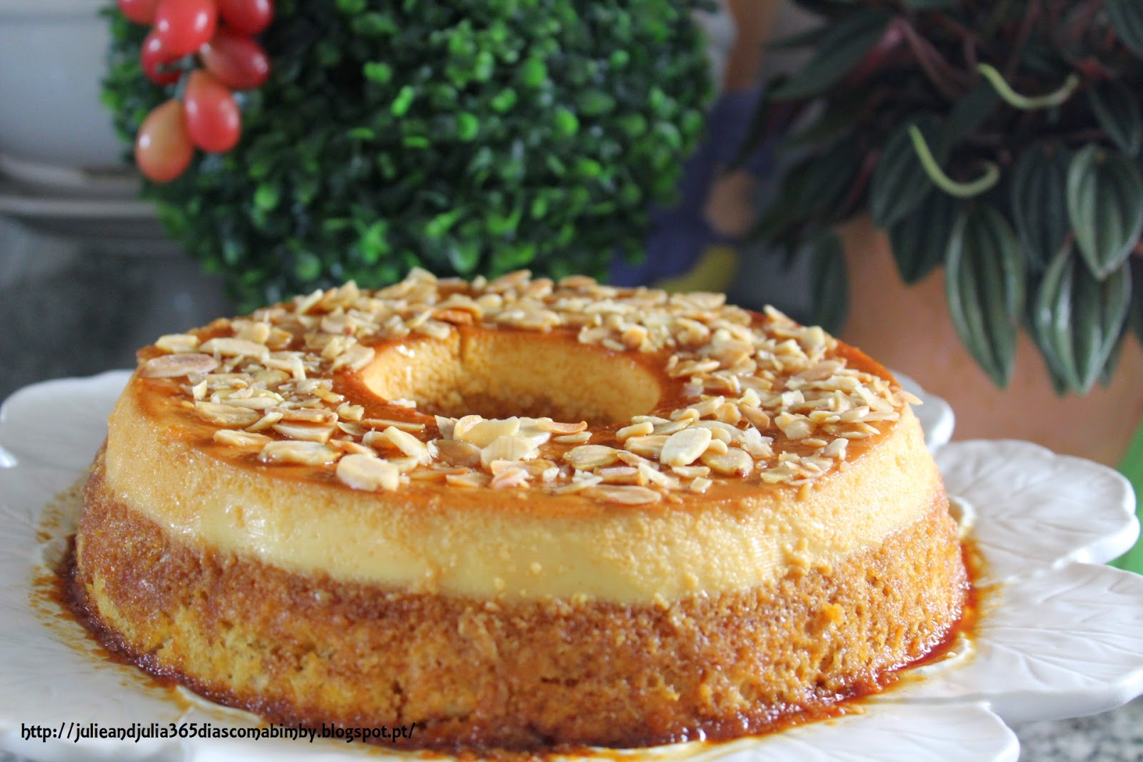 Julie and Julia 365 dias com a Bimby BOLO PUDIM , BIMBY