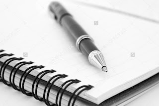 Pen and notebook stock art Pen and notebook stock art