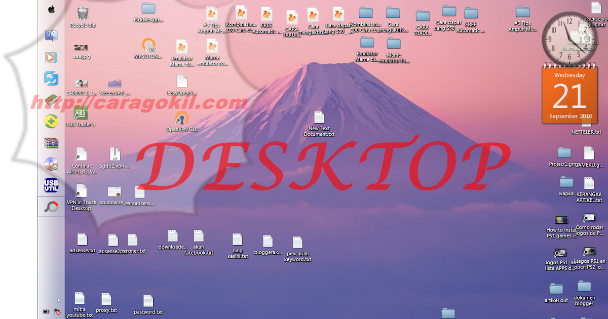 Cara Mudah Mengedit Tampilan Taskbar Komputer - mustika jayakarta