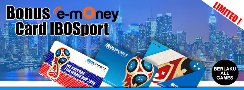 BONUS E-MONEY CARD IBOSPORT ~ IBOSport World Cup 2018