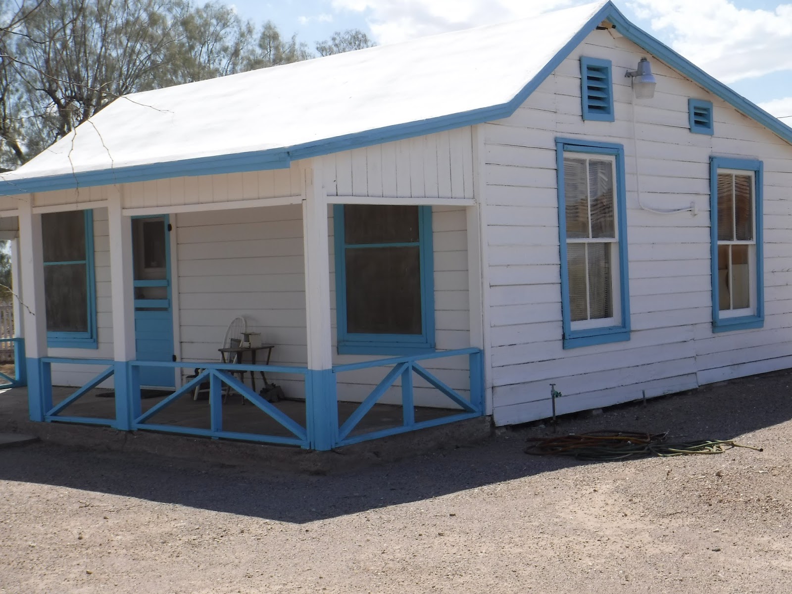 Just West of My Heart Wyatt Earp's Lonely Desert Cottage in Vidal, California