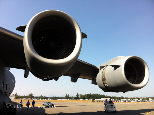 Taking in the amazing Abbotsford Airshow - with live video footage! via Funky Junk Interiors Taking in the amazing Abbotsford Airshow - with live video footage! via Funky Junk Interiors