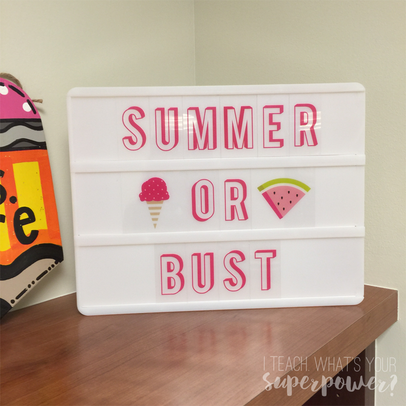 I love the Lightboxes from Heidi Swapp! Perfect for home and school.
