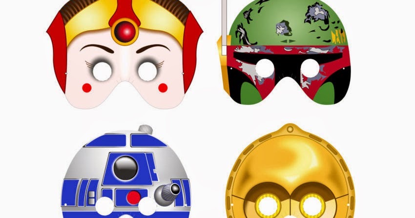 Star Wars Free Printable Masks. | Is it for PARTIES? Is it FREE? Is it ...