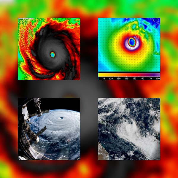 ( FOTOS ) 2 Ciclones Inusuales Y 2 Huracanes Formados En El Planeta Tierra. ( FOTOS ) 2 Ciclones Inusuales Y 2 Huracanes Formados En El Planeta Tierra.