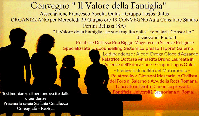 Informabellizzi Convegno Il Valore Della Famiglia