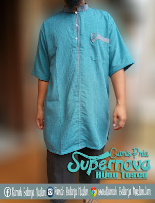Gamis Pria Katun Supernova Hijau Tosca Gamis Pria Katun Supernova Hijau Tosca