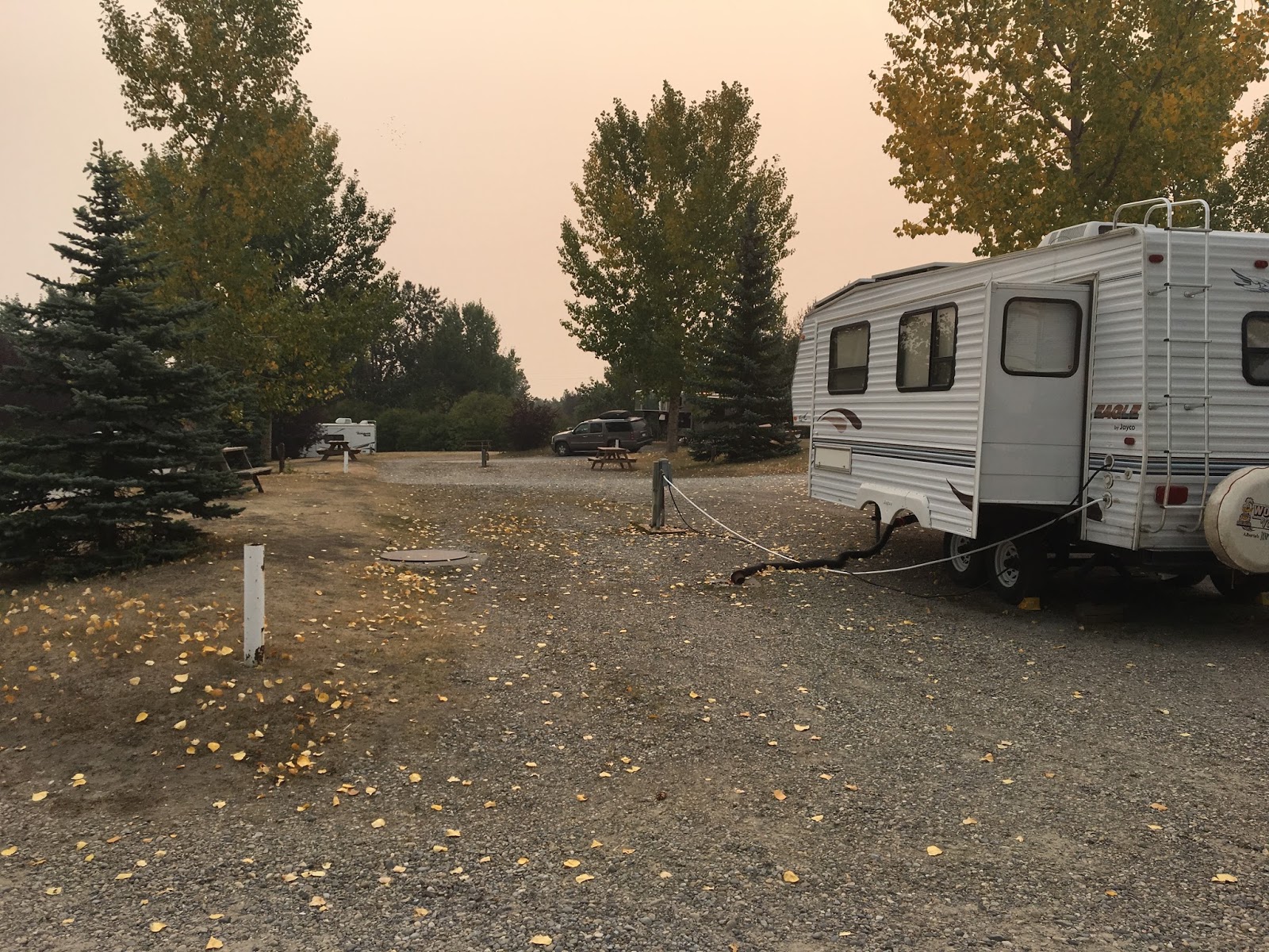 The Gilliam's Island Calgary West Campground