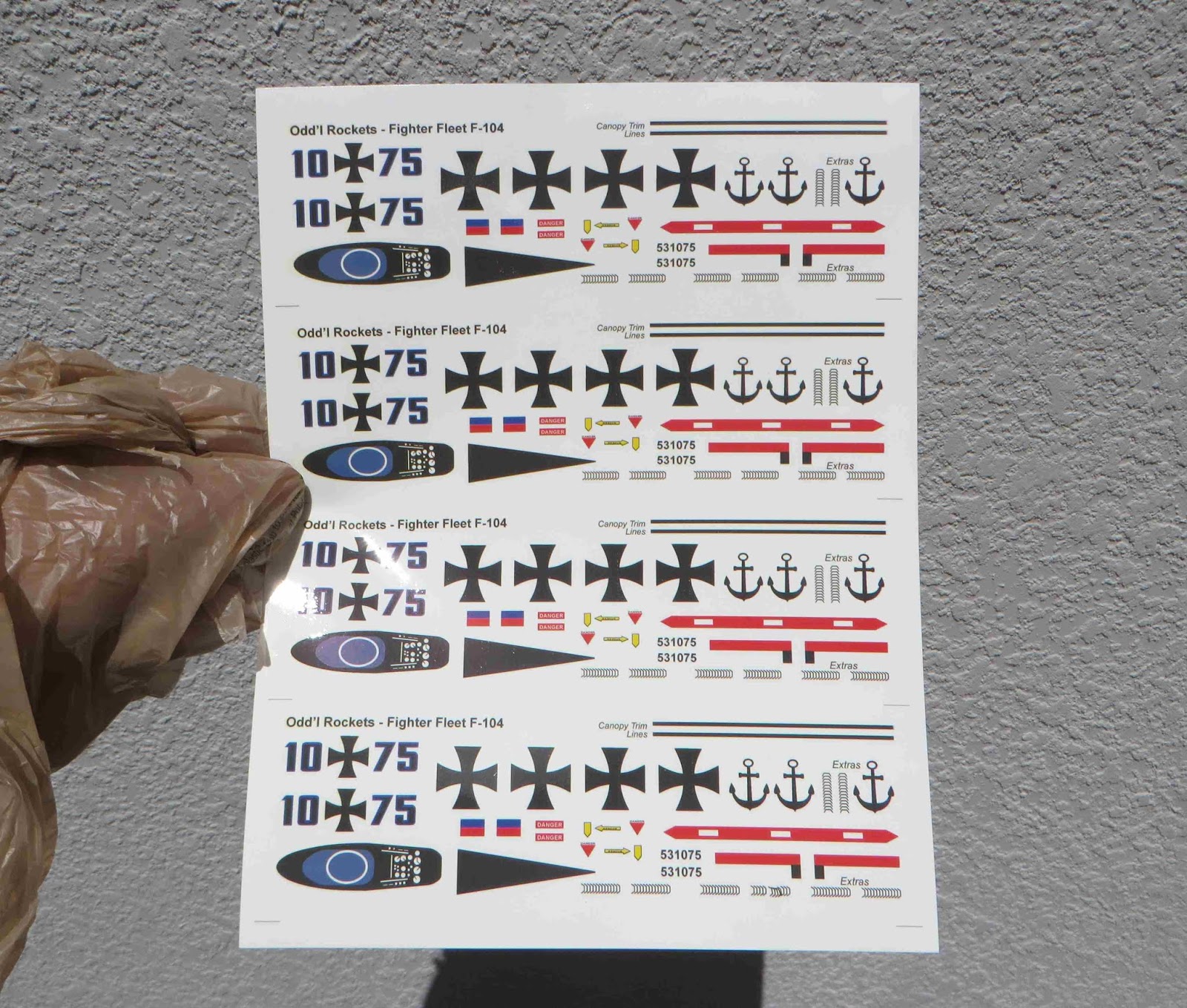 Model Rocket Building Home Print Decal Clear Coat TIPS, Part 1