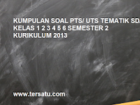 Kumpulan Soal UTS Genap Tematik Kelas 1 2 3 4 5 6 Semester 2 Th. 2018 Kumpulan Soal UTS Genap Tematik Kelas 1 2 3 4 5 6 Semester 2 Th. 2018
