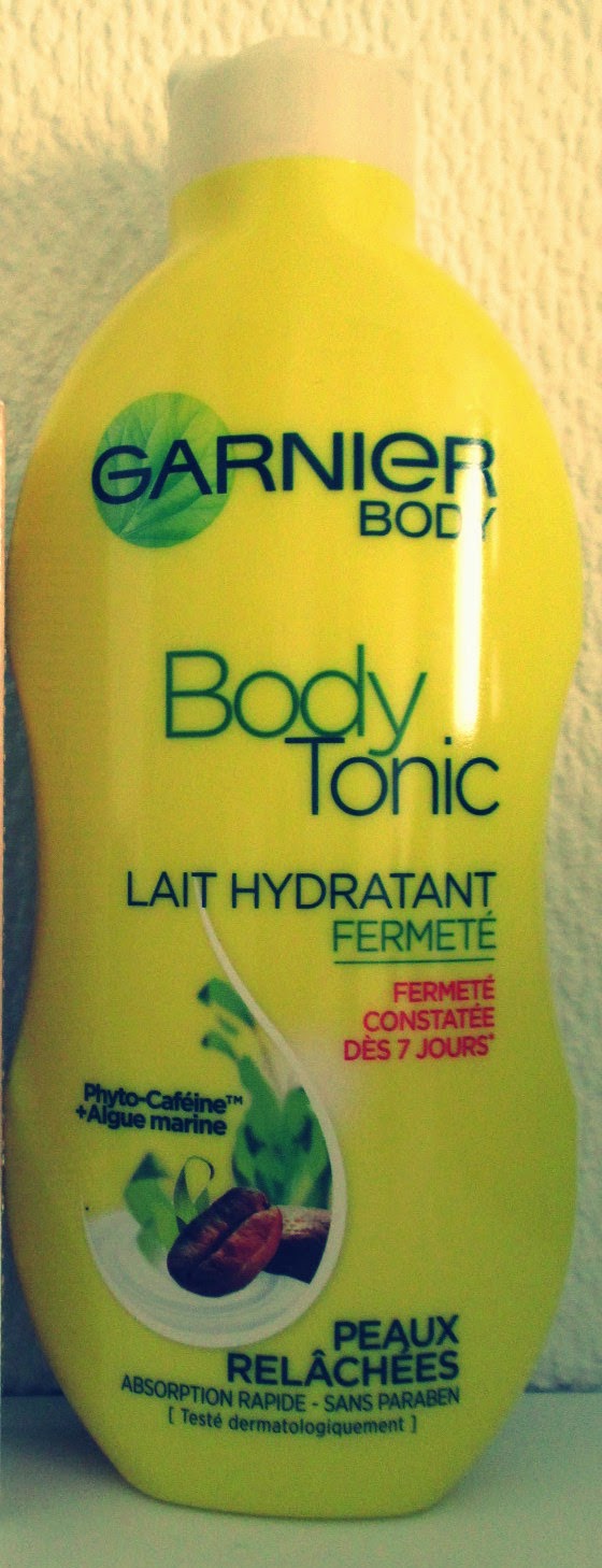 A Palette of Pastels Garnier Body Tonic Firming Lotion