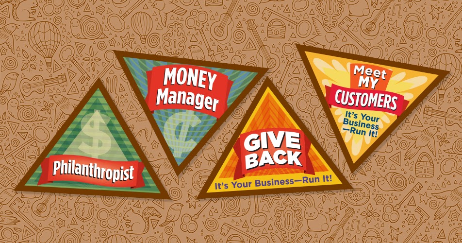 Entrepreneurship in Action—The 4 Badges Brownies Can Earn During Cookie