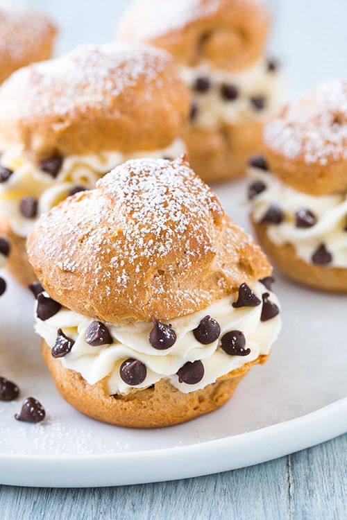 I'm Turning 60... Carmela Soprano's Cream Puffs / Baked Sfingi and