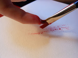 blood paint tutorial halloween watercolors rust mold dirty hands