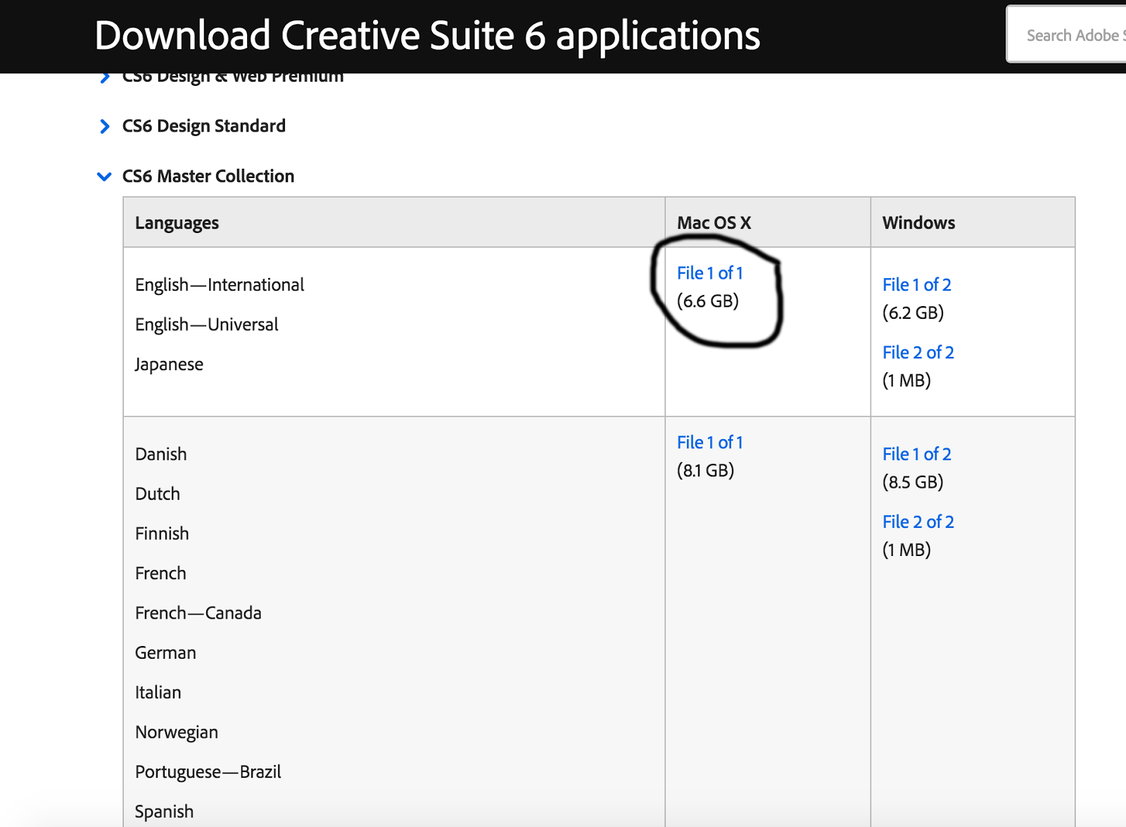 Download Adobe Cs6 Creative Install Mac