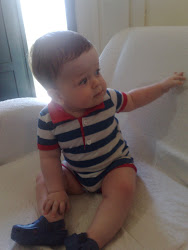 Samuel com nove meses