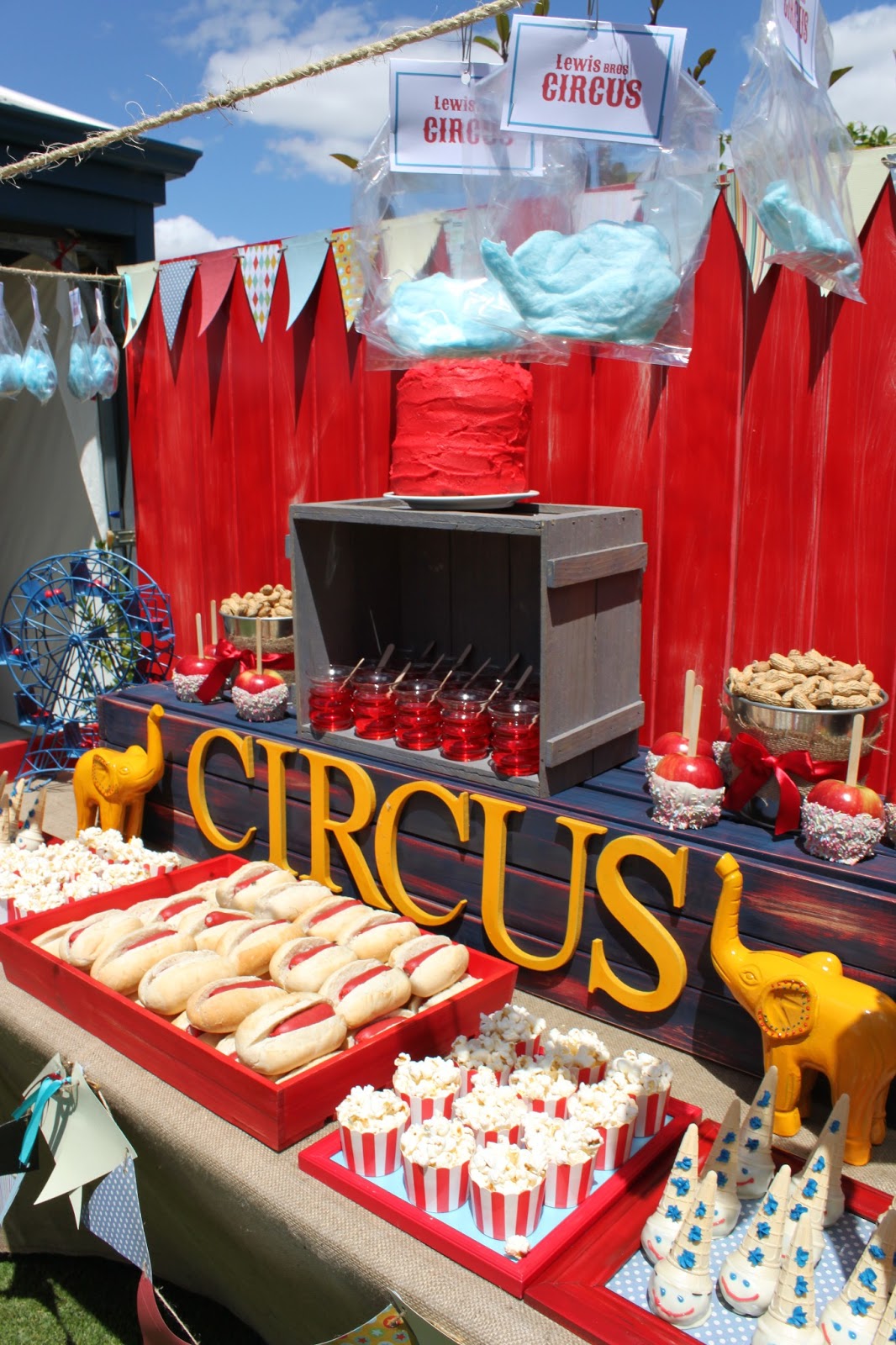 Piece of Cake Vintage Circus Real Party Feature!