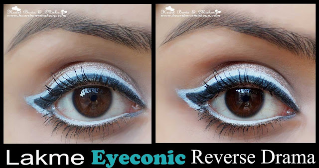 Lakme eyeconic white kajal review swatches price buy india