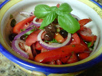 Tomatoes Salad.