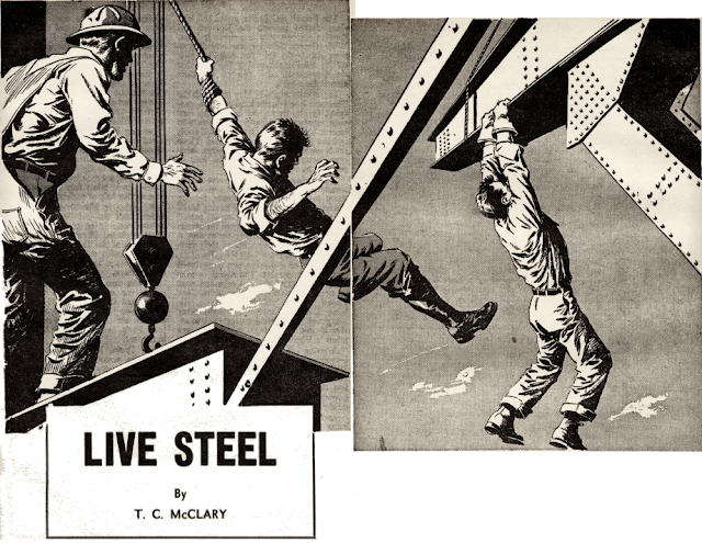 Illustration for Live Steel by T. C. McClary