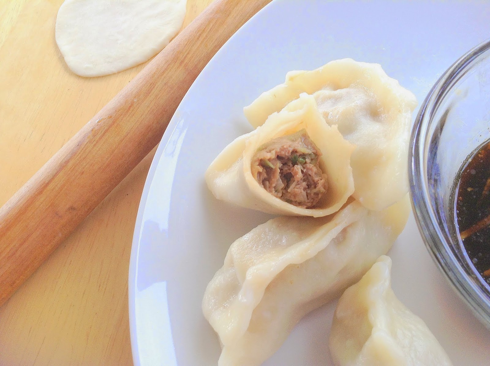 A Taste Of the Regions of China 牛肉大葱饺子 Beef and Leek Dumplings