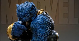 Marvel X-Men Beast Comiquette Polystone Statue On Sale Now