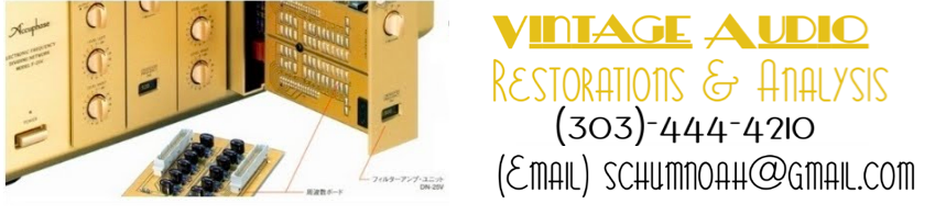 Vintage Hi-Fi Audio Restorations