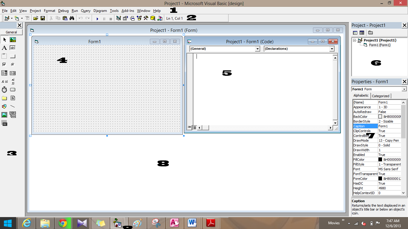PENGENALAN DAN CHEAT SHEET DALAM VISUAL BASIC 6.0 | HighTech for all