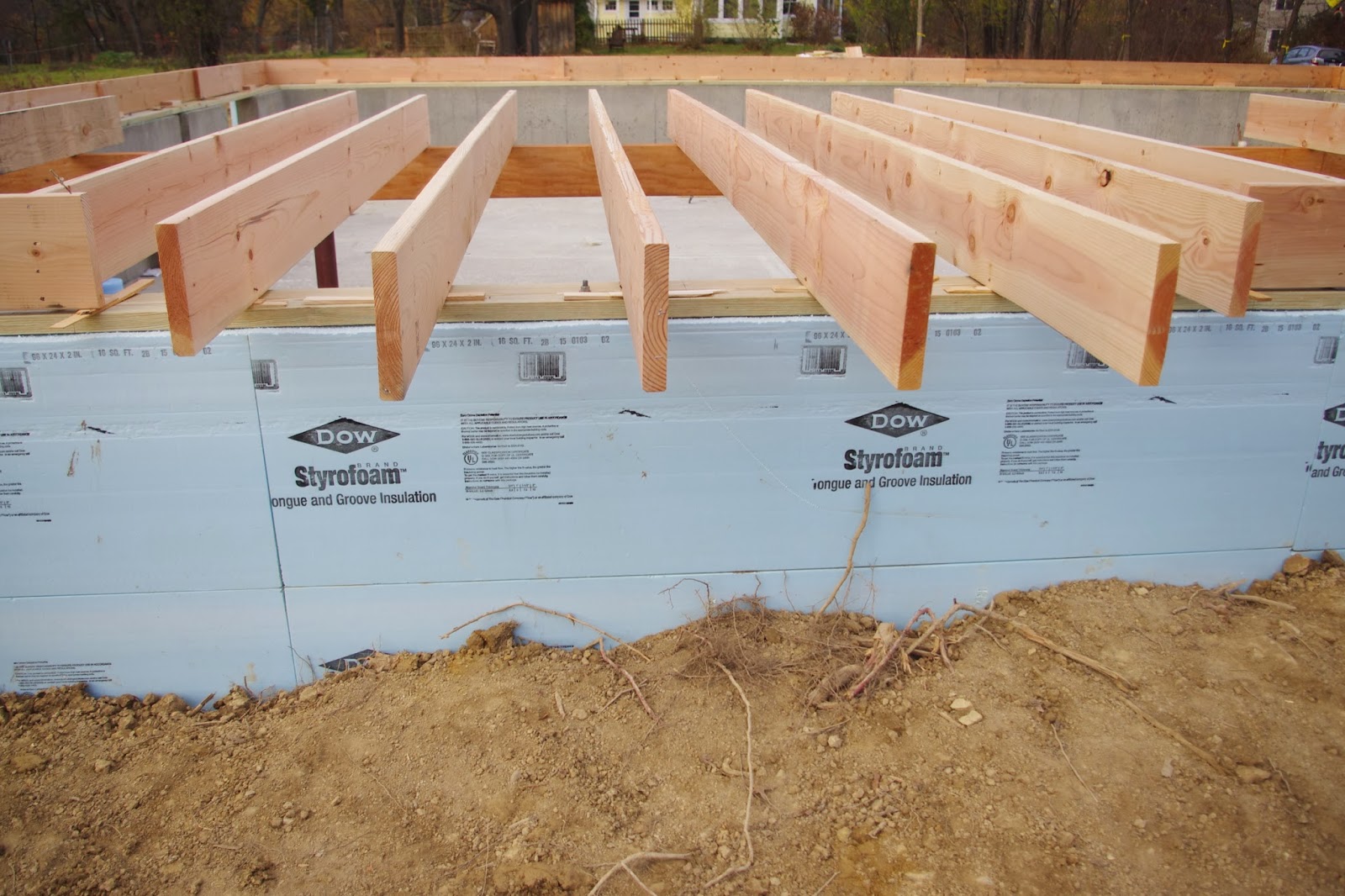 The New House Next Door: Sill Plate