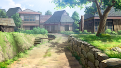 village anime background landscape bg
